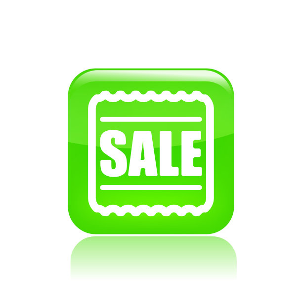 矢量插图销售图标图片下载