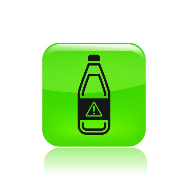 矢量插图的单瓶图标图片下载