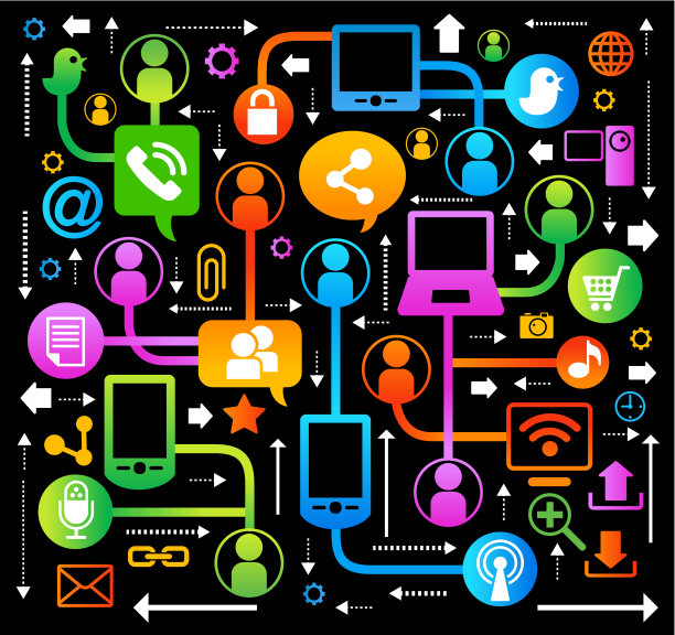 背景与社交媒体图标图片下载