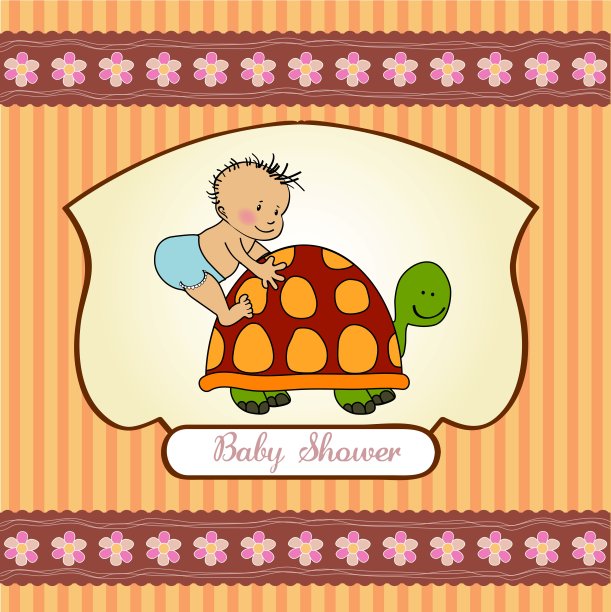 有趣的小男孩公告卡图片下载