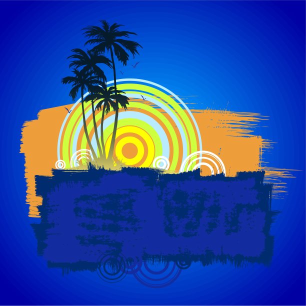 棕榈滩图片下载