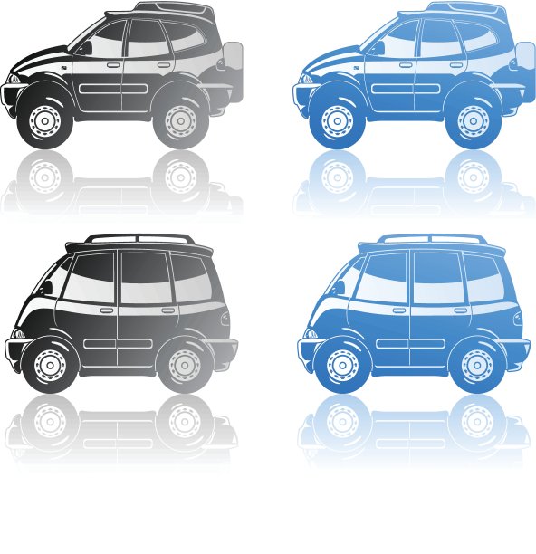 全公路车辆和小型货车图片下载