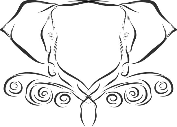 象头象征图片下载