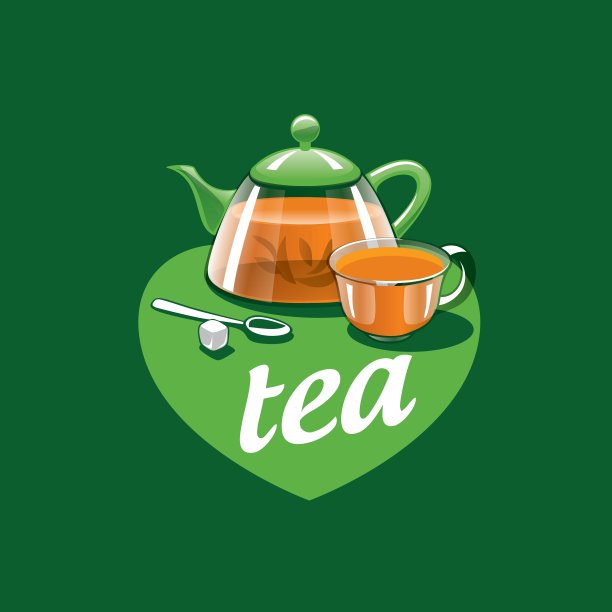 矢量标志茶图片下载