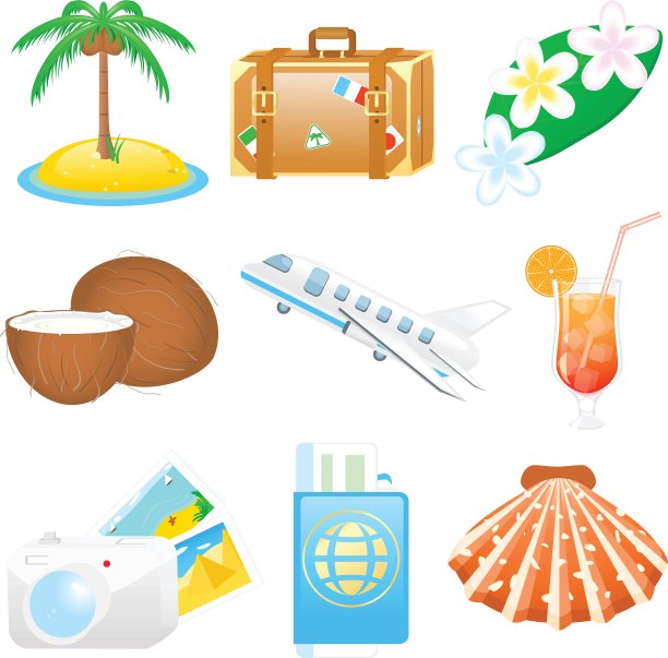 图标集度假图片下载