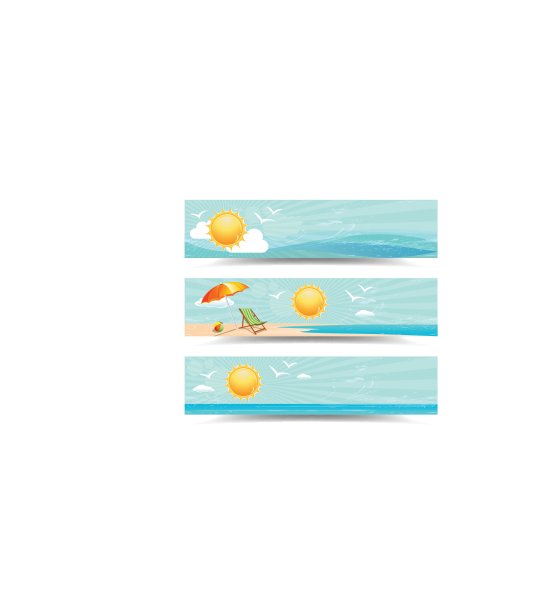 夏天头横幅图片下载