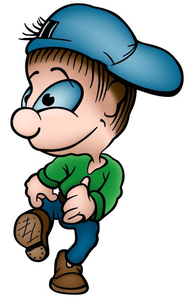 帽子的男孩图片下载