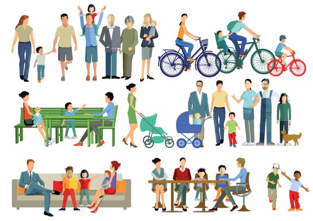 父母、孩子、家庭图片下载