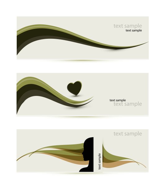 旗帜模板图片下载