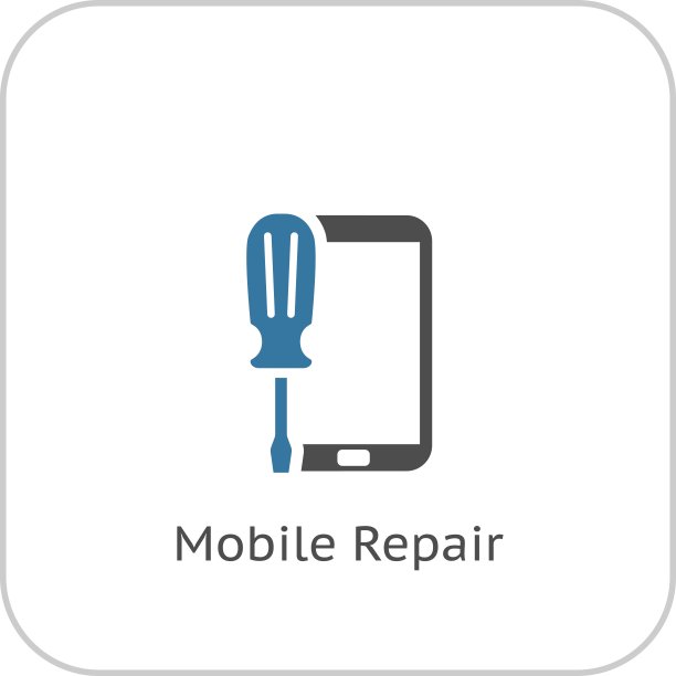 移动图标修复。平面设计。图片下载