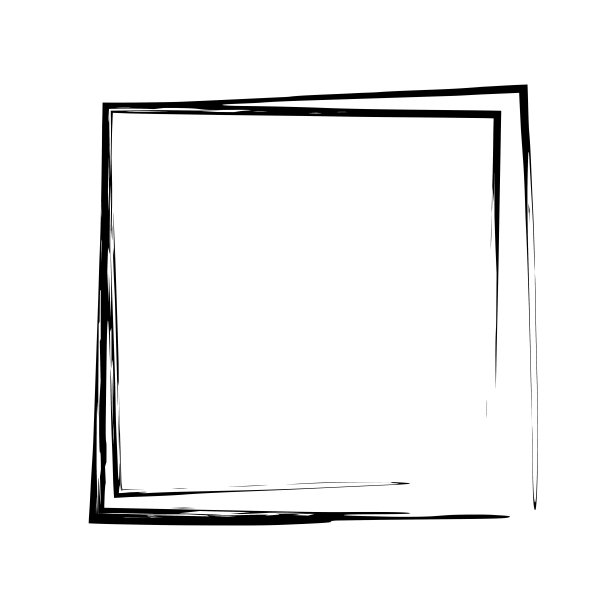 框架方形油墨垃圾背景图片下载