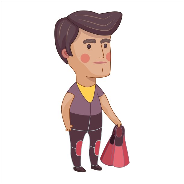 潜水员，渡渡鸟人的收藏图片下载