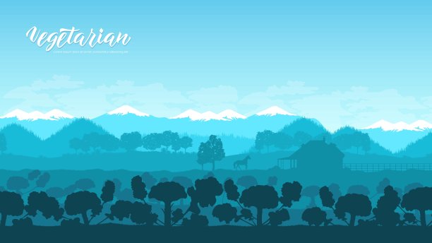 为蔬菜园艺宣传册卡片的苗床图片下载