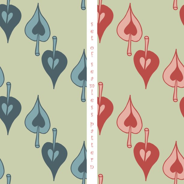 一套无缝图案图片下载