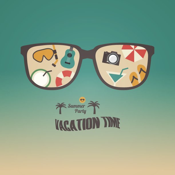 夏季太阳镜图片下载