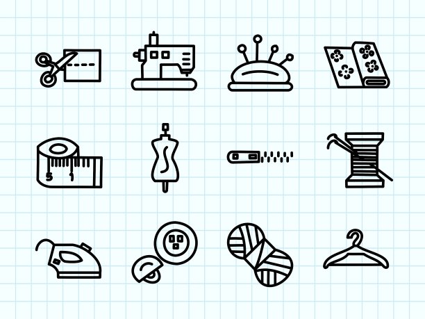 刺绣涂鸦画图片下载