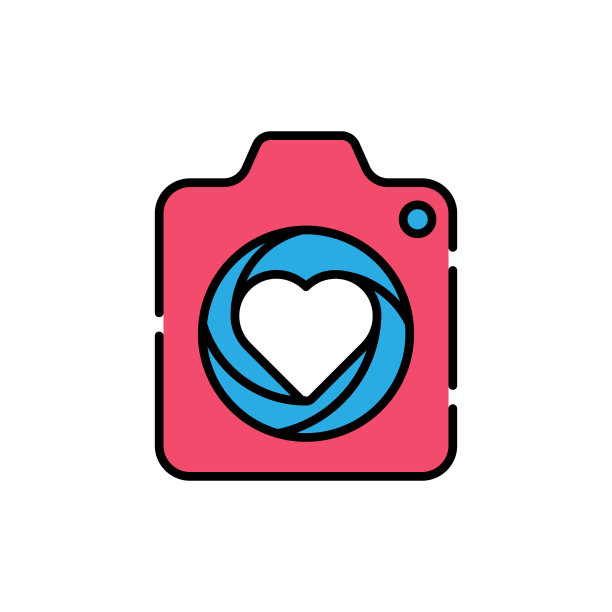 相机图标标志矢量插图。照片相机图标设计矢量模板。时尚相机图标平面设计矢量网站，符号，标志，图标，标志，应用程序，UI。图片下载