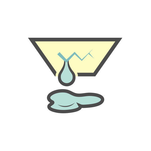 家居问题和漏水的天花板矢量图标设计。图片下载