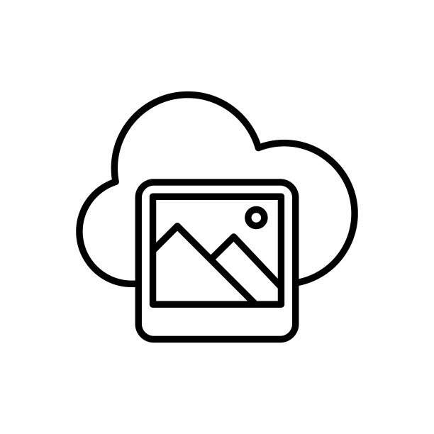 图片库图标标志矢量插图。图片库图标设计矢量模板。时尚图库矢量图标平面设计的网站，符号，标志，图标，标志，应用程序，UI。图片下载
