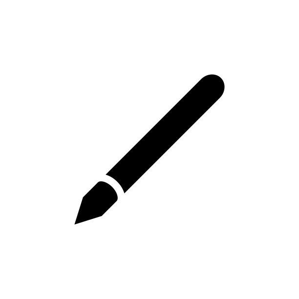钢笔图标平面矢量模板设计流行图片下载