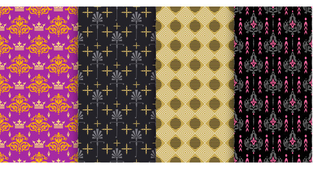 背景,壁纸。样品，纺织品，织物，室内设计。无缝模式。图片下载