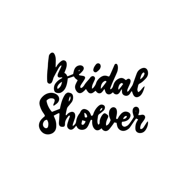 新娘淋浴手写的字母图片下载