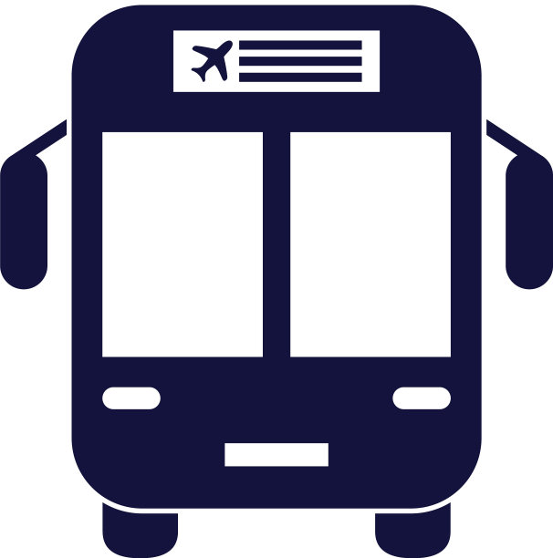 公共汽车是公共交通孤立的标志图片下载