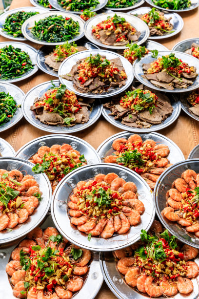 美味的中国传统小吃。图片下载