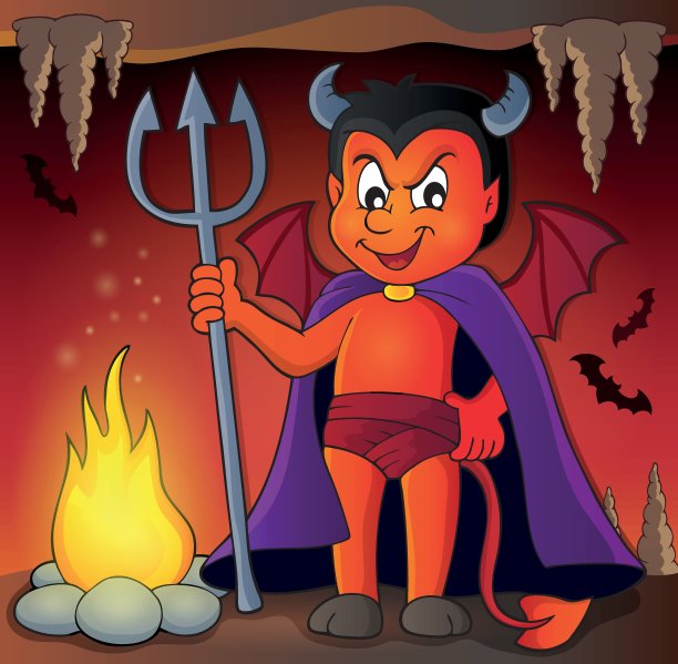 小恶魔主题形象3图片下载