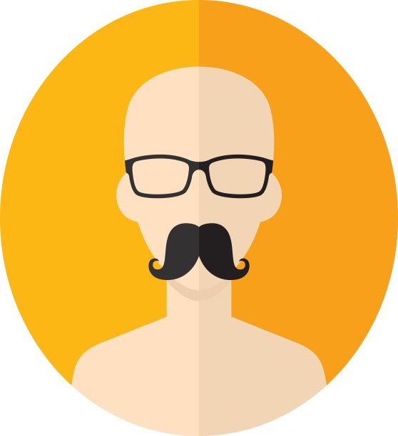 男人潮人头像用户图片卡通人物图片下载