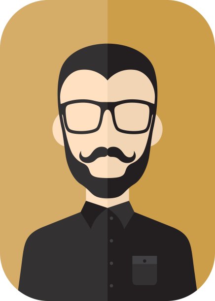 男人潮人头像用户图片卡通人物图片下载