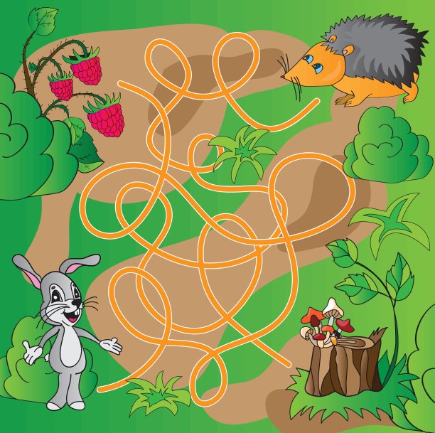 儿童拼图-迷宫图片下载