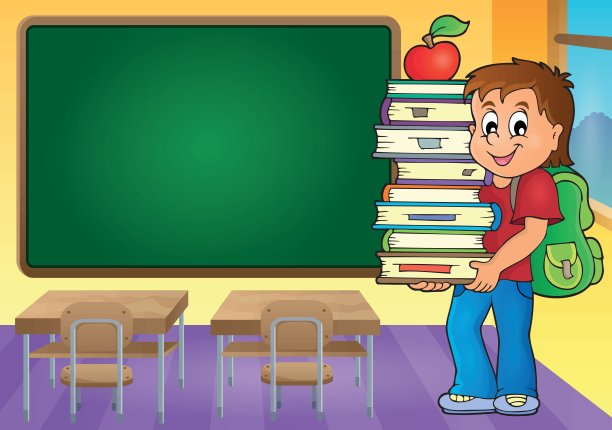 男孩拿着书的主题图片4图片下载