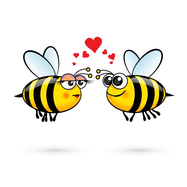 卡通的蜜蜂图片下载