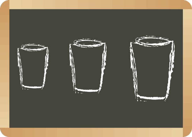 学校董事会和玻璃杯子图片下载