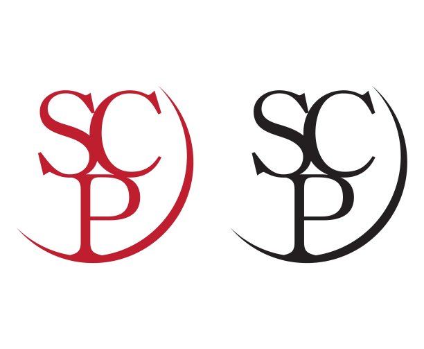优雅的SCP标志设计集图片下载