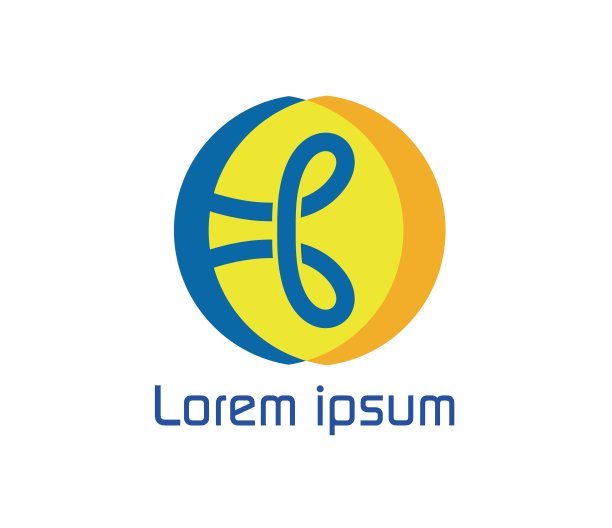 纽结标志设计概念图片下载