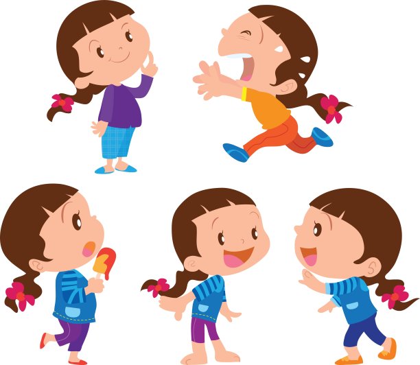 可爱女孩的性格图片下载