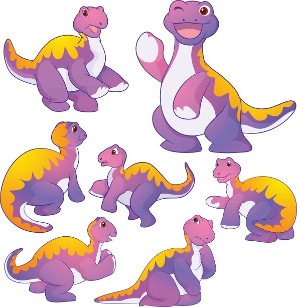 可爱的雷龙图片下载