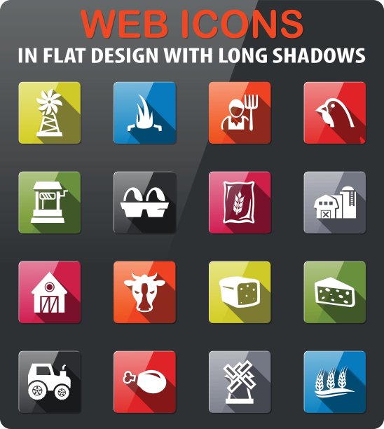 农业图标设置图片下载