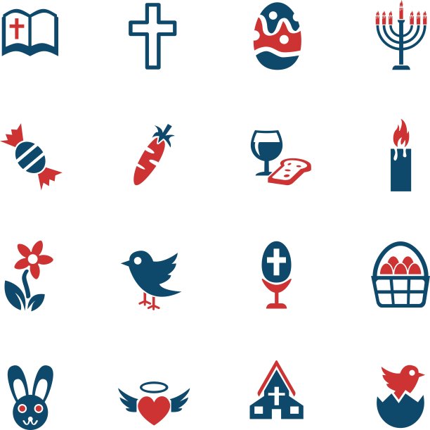 复活节图标设置图片下载