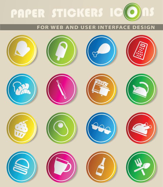 食物和厨房只是图标图片下载