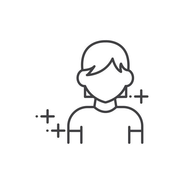 女人，人类化身的图标图片下载