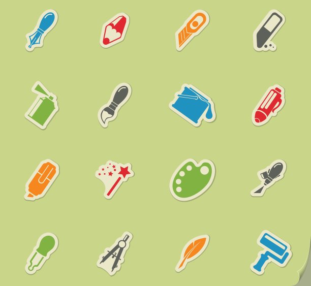 设计工具图标图片下载