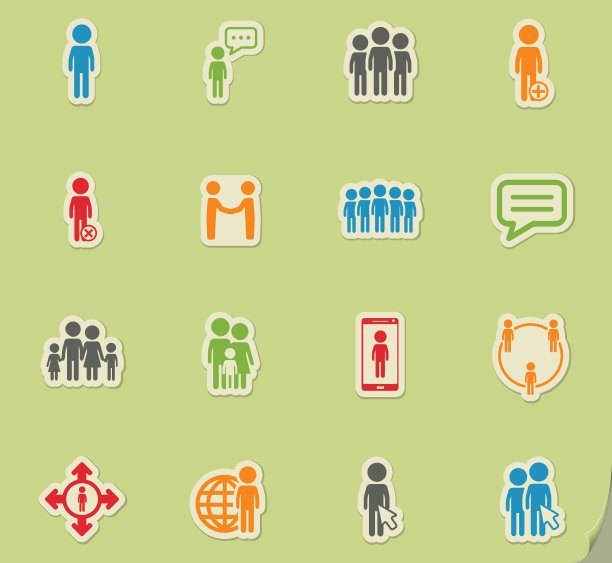 社会简单的图标图片下载