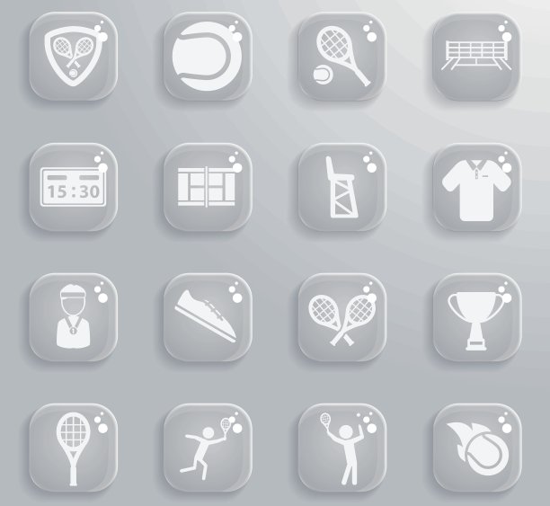 网球简单的图标图片下载