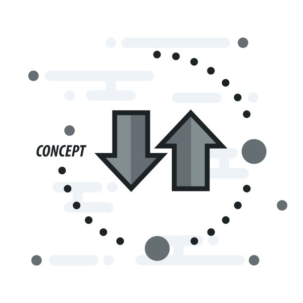 箭头概念黑色图片下载