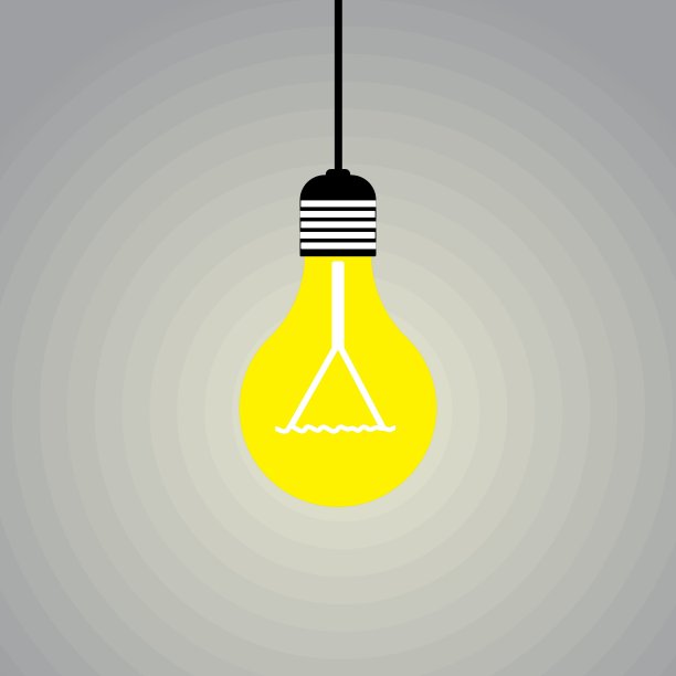 在灰色的背景上闪烁着灯光图片下载