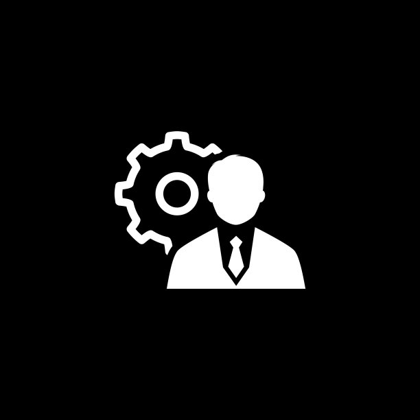 管理图标。经营理念。平面设计。图片下载