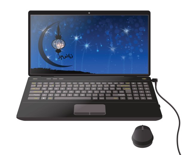 斋月的宗教。插图设计。图片下载